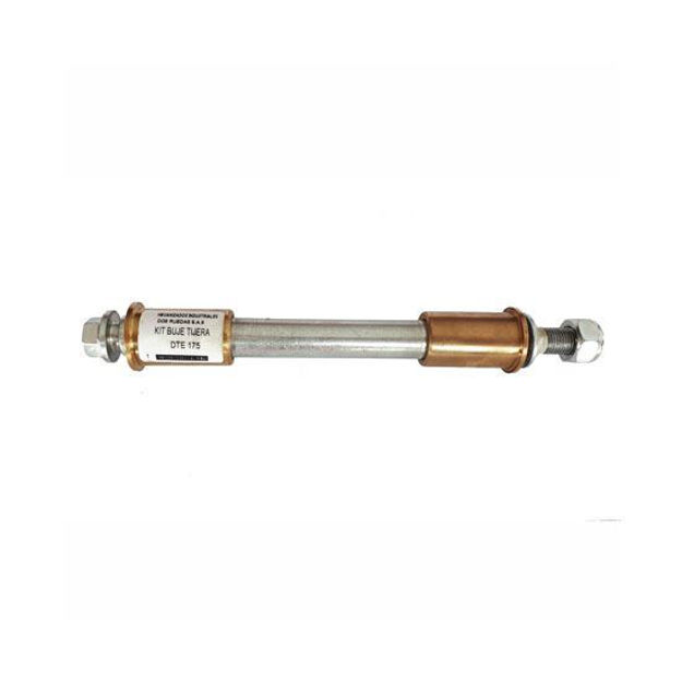 Imagen de Eje Central Tijera Yamaha Dtk Latonado Kit Motos 12 x 202