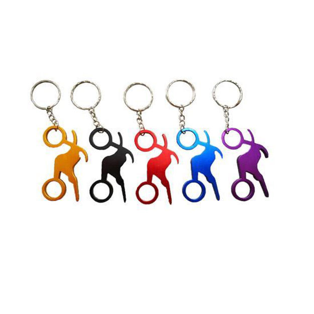 Imagen de Llavero Alumonio  Moto Colores