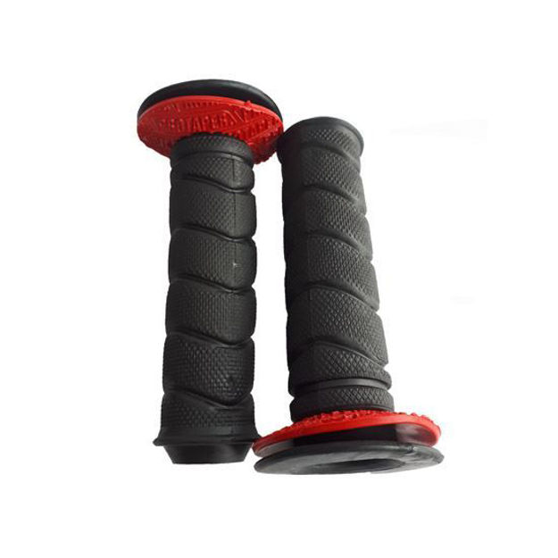 Imagen de Manillar Grips Puños De Moto Logo Monster REDBULL Protaper