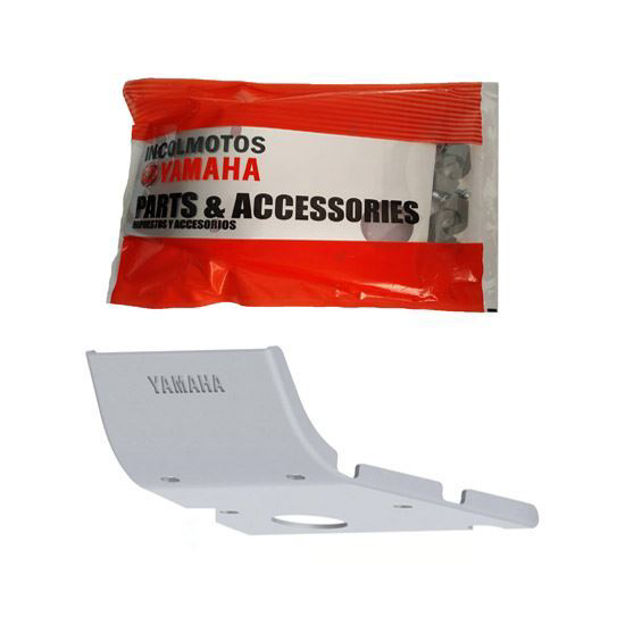 Imagen de Pechera Protector Motor Aluminio Yamaha Dtk