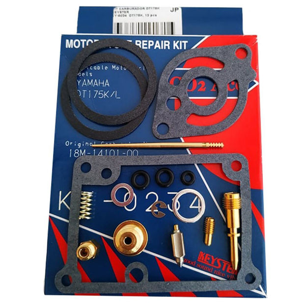 Imagen de Reparacion Carburador Yamaha Dtk175 Jp Ky-0234 Dtk1982 18M-14101-00 Carburador sistema calibmatic