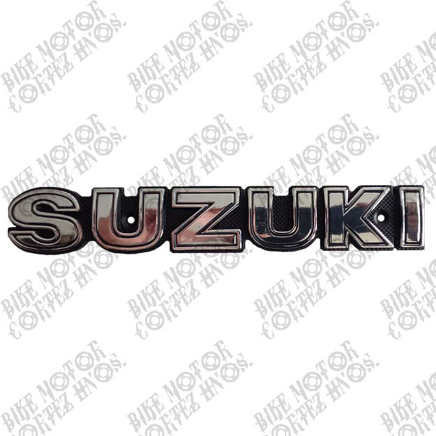 Imagen de Emblema Tanque Suzuki Ax100 Gn125 Cromado