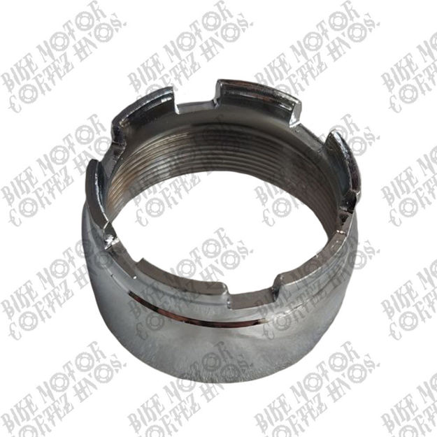 Imagen de Anillo Tuerca Exosto Union Mofle Escape 360-14713-00 Yamaha Rx100 Rx115  Keyman