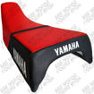 Imagen de Sillin Montura Yamaha Dtk125 Dtk175 Bicolor Con Costura Base plastica sin Platinas Rojo Negro Jacobs