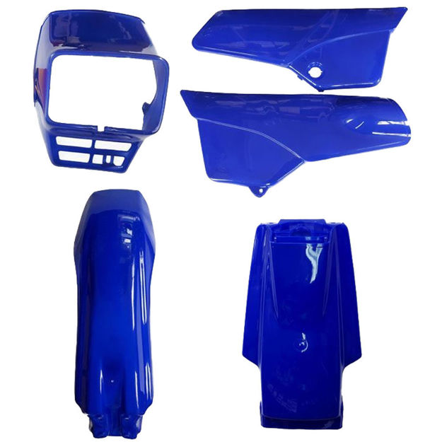 Imagen de Plasticos Yamaha Dtk Mascarilla Guardafango Delantero Guardafango Posterior Tapas laterales