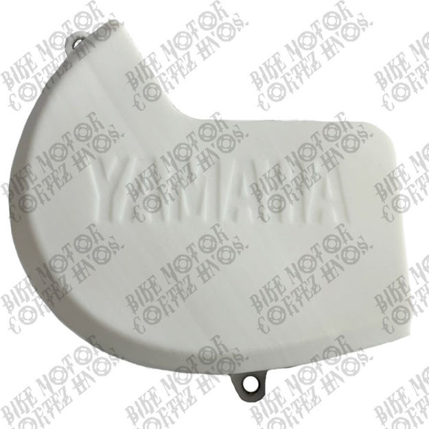 Imagen de Protector Tapa Embrague Clutch Yamaha Dte Calimatic Blanco