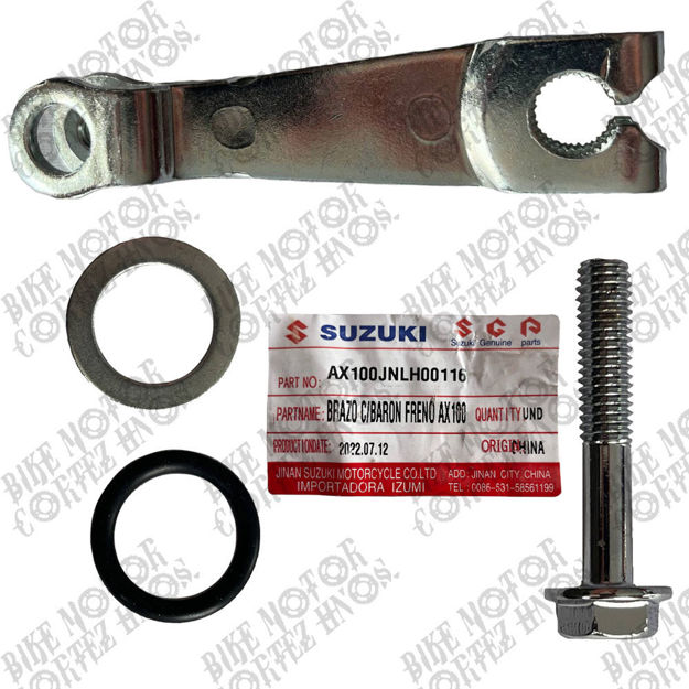 Imagen de Tiradera Brazo Freno Posterior Suzuki Ts125 Ax100 Ts185 AX100JNLH00116 Suzuki