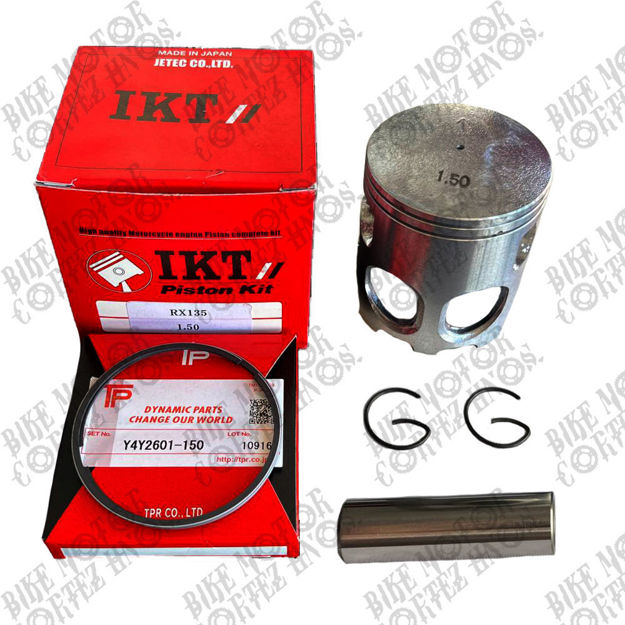 Imagen de Piston Kit Yamaha Rx135 + 150 Japon Ikt