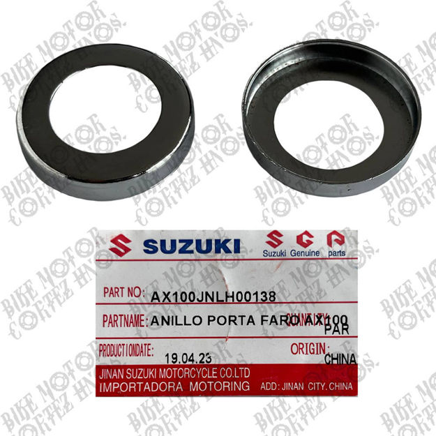 Imagen de Anillo Base Faro Suzuki Ax100 JNLH00138