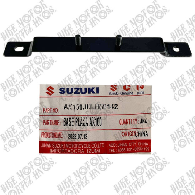 Imagen de Base Placa Suzuki Ax100 JNLH00142 SuzukiI