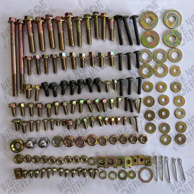 Imagen de Kit Pernos Chasis Suzuki Ax100 156 Pcs