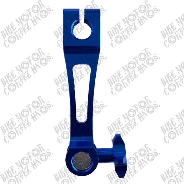 Imagen de Tiradera Freno Aluminio Suzuki Gn125 Ts185 Ts125 Ax100 Dr200 Yamaha DTk125 Dtk175 Dte175 Calimatic Trail Azul