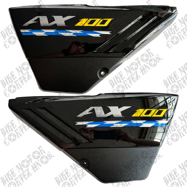 Imagen de Tapa Laterales Suzuki Ax100 Negro