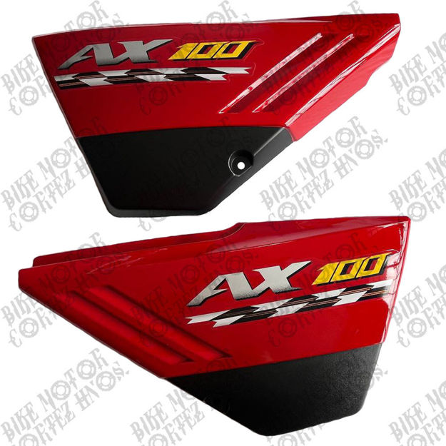 Imagen de Tapa Laterales Suzuki Ax100 Rojo Mottox