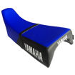 Imagen de Sillin Montura Yamaha Dtk125 Dtk175 Bicolor Con Costura Base plastica sin Platinas Azul Negro Jacobs