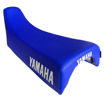 Imagen de Sillin Montura Yamaha Dtk125 Dtk175 Bicolor Con Costura Base plastica sin Platinas Azul Jacobs