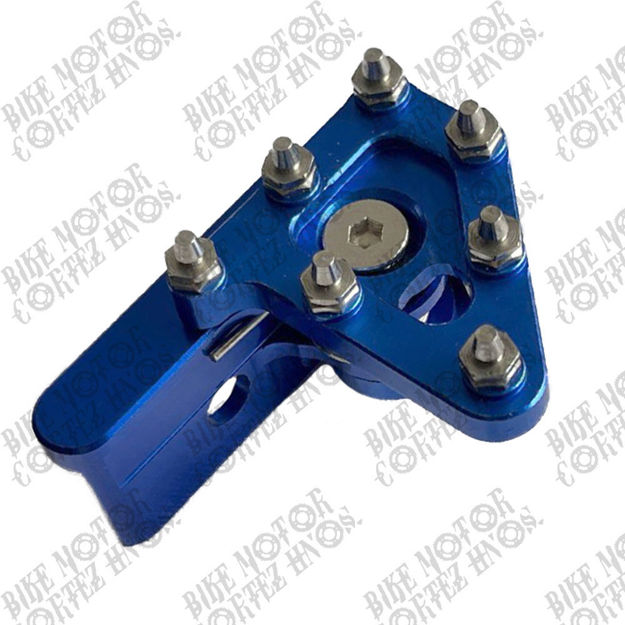 Imagen de Lujo Tip Pedal Freno  Yamaha  Dtk DTe Calimatic Trail Suzzuki Ts125 Ts185 Dr200 Azul