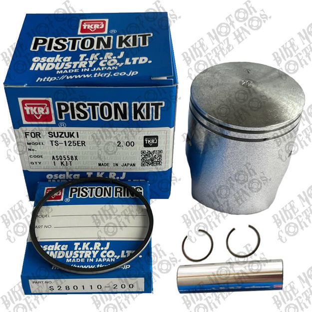 Imagen de Piston Kit Suzuki Ts125 + 200 (Japon)