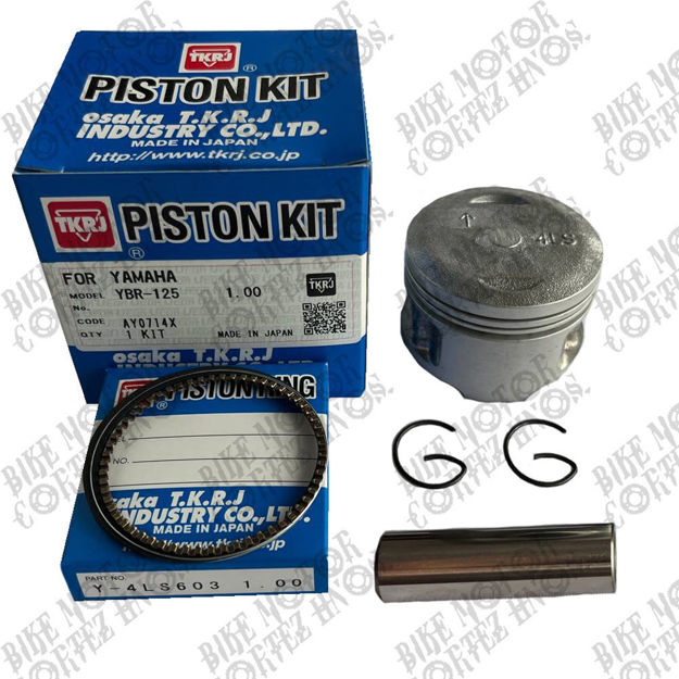 Imagen de Piston Kit Yamaha Yb125 Ybr125 Xtz125 + 100 (Japon)