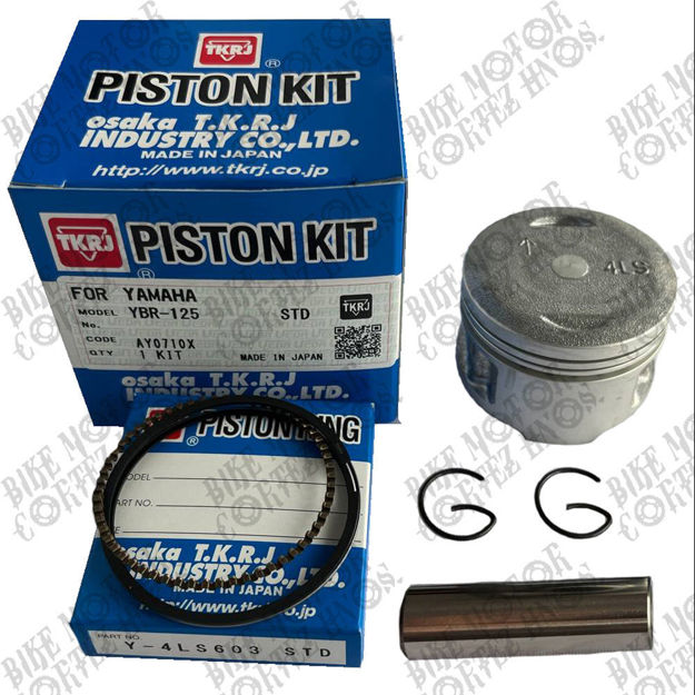 Imagen de Piston Kit Yamaha Yb125 Ybr125 Xtz125 + Std (Japon)