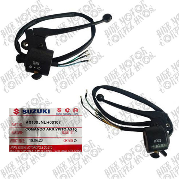 Imagen de Mando Electrico Luces Encendido Suzuki Ax100 AX100JNLH00107