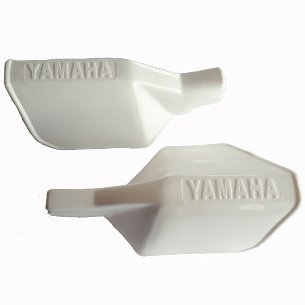Imagen de Cubre Manos Corto Universal Logo Yamaha Dtk Dte Calimatic Trail