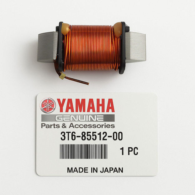 Imagen de Bobina Luces Carga Yamaha Dtk125 Dtk175 12V Especial Larga 3T6-85512-00