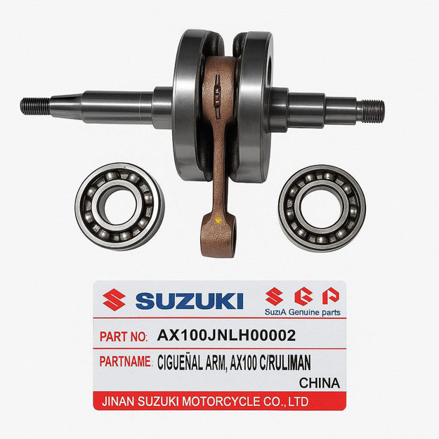 Imagen de Cigueñal Suzuki Ax100 JNLH00002 Con Rodamiento Original