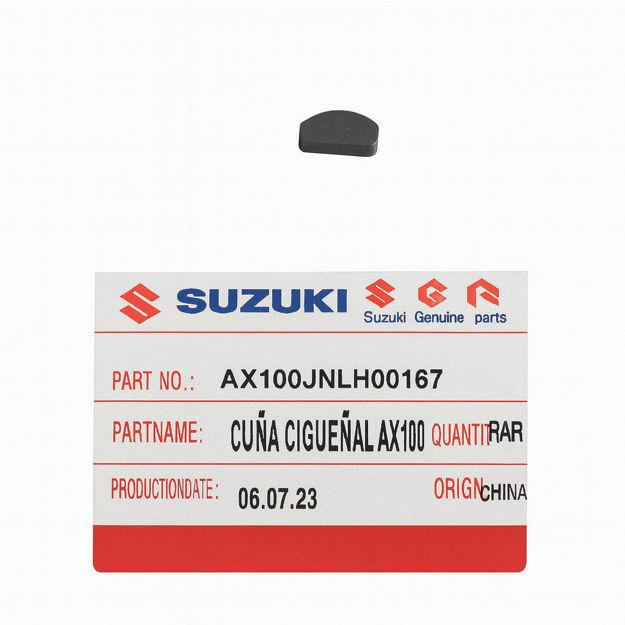 Imagen de Cuña Cigüeñal Suzuki Ax100 JNLH00167 Unidad